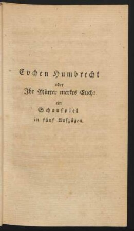 Evchen Humbrecht