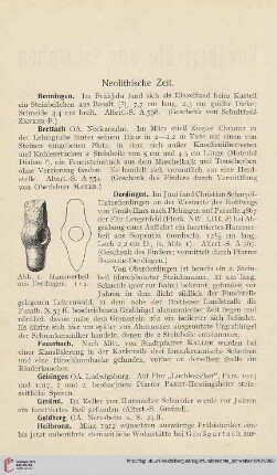 Neolithische Zeit