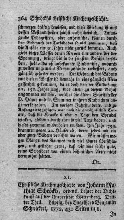 Christliche Kichengeschichte. T.3.
