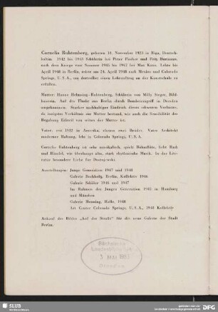 [Biografie Cornelis Ruthenberg]