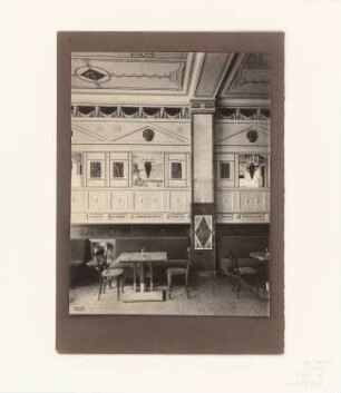Admiralspalast, Berlin: Ecke des Gastraumes im großen Café