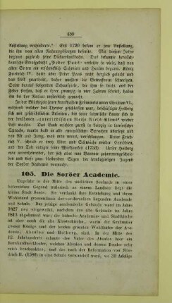105. Die Soröer Academie