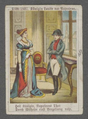 Tilsit 1807. Königin Louise vor Napoleon.