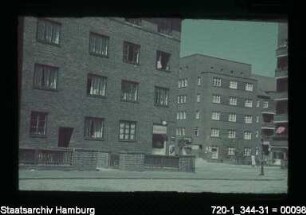 Ältere Wohnblöcke in Barmbek