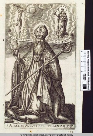 S. Aurelius Augustinus Hipponensium Episc.