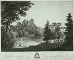 Ansicht von Schloß Burgk : Schloß Burgk