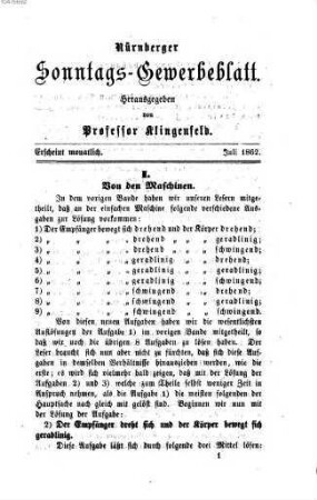 Nürnberger Sonntags-Gewerbeblatt, 3. 1862