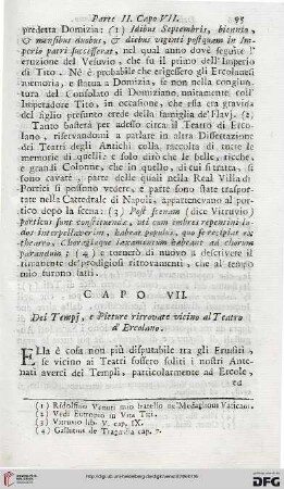 Capo VII