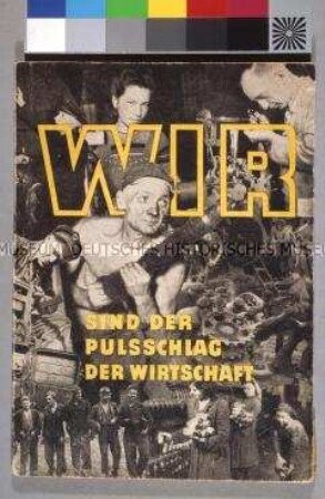 Propagandaschrift des FDGB über die Aktivistenbewegung zur Erfüllung des Zweijahrplanes