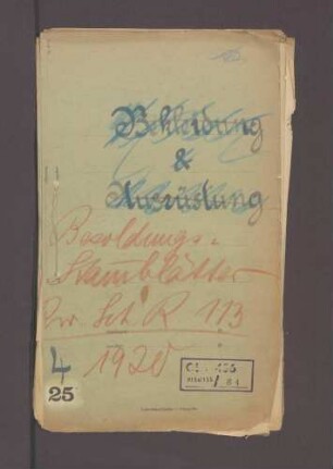 Besoldungs-Stammblätter