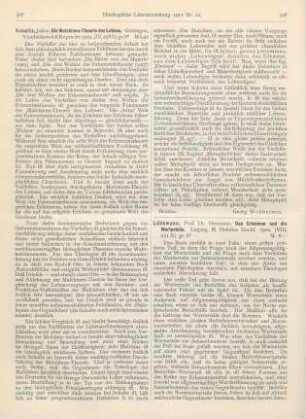 308-310 [Rezension] Lüdemann, Hermann, Das Erkennen und die Werturteile