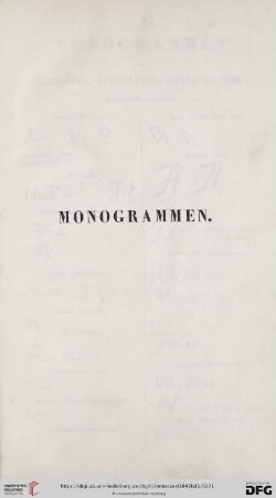 Monogrammen
