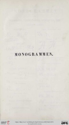 Monogrammen