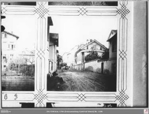 Kettenhofweg von Westen, rechts Kettenhofweg 21-23
