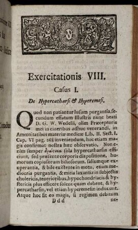 Casus I. - Casus VI.