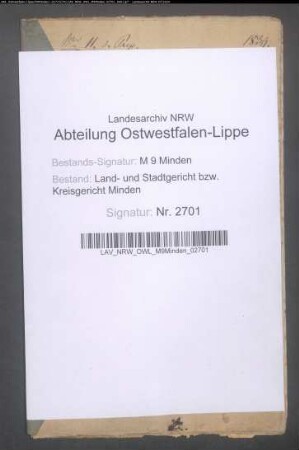 Erblasser: Volkmann, Ernst Ludwig: