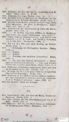 VI.[Jurisprudenz und Staatswissenschaft. Medicin. Landwirtschaft und Naturwissenschaft (Nr. 1674 - 1732)