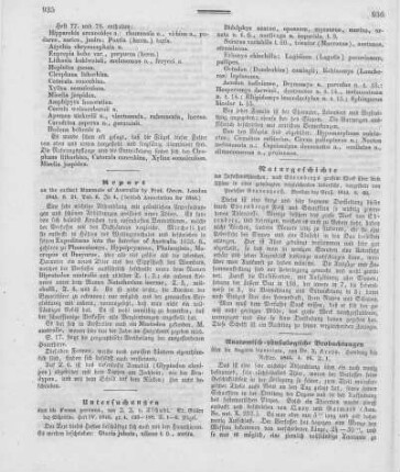 Untersuchungen über die Fauna peruana [auf einer Reise in Peru, während der Jahre 1838 - [1842] / von J[ohann] J[akob] von Tschudi. - St. Gallen : Scheitlin. - Heft IV, 1845