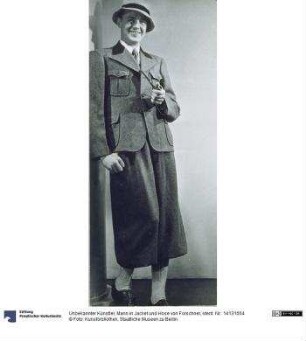 Mann in Jacket und Hose von Forschner