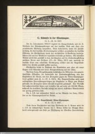 23. Doppelschlacht Aisne-Champagne