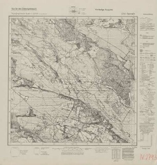 2793 Sawady, Topographische Karte 1:25000 (4cm - Karte)