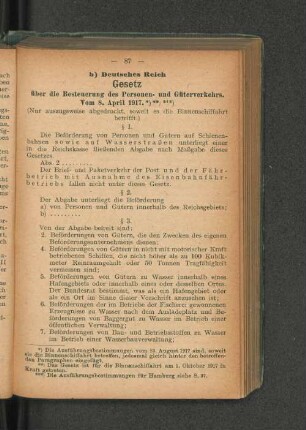 Gesetz