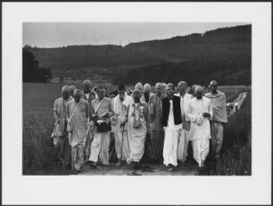 Ordensmitglieder der Hare-Krishna-Bewegung, Königstein im Taunus
