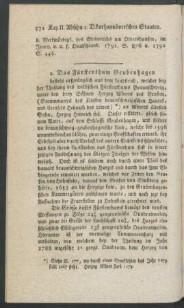 2. Das Fürstenthum Grubenhagen