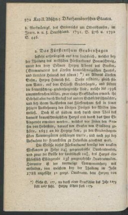 2. Das Fürstenthum Grubenhagen
