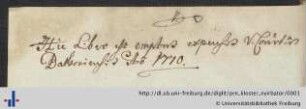[Provenienz]: Kloster Nyírbátor
