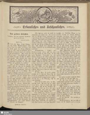 Erbauliches und Beschauliches