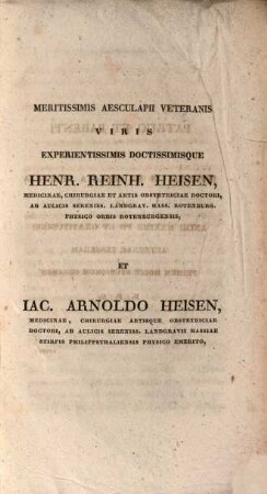 Momenta quaedam de diagnosi inflammationum difficili : diss. inaug.