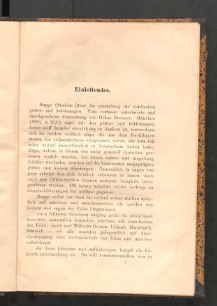 Einleitendes.