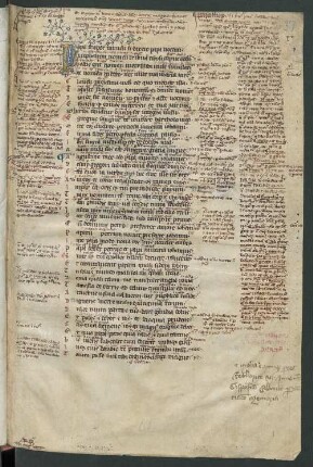 Poetria nova (cum glossis marginalibus et interlinearibus)