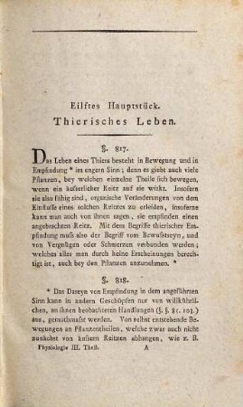 Handbuch der empirischen menschlichen Physiologie, 3