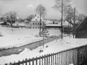 Blick zur Oberschaar; ehem. Sachs-Mühle