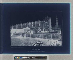 Hamburg : Lagerhäuser am Sandthorquai