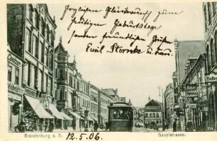 Postkarte, Brandenburg a. d. Havel