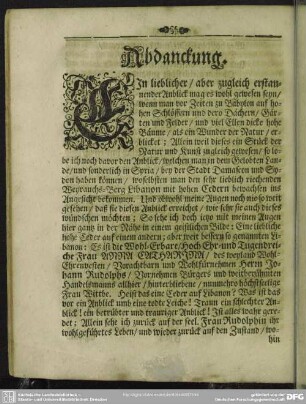 Abdankung