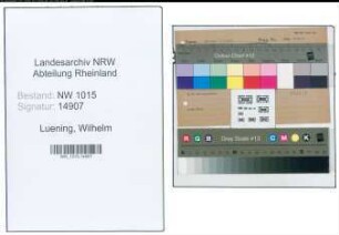 Entnazifizierung Wilhelm Luening , geb. 08.04.1907 (Haendler)