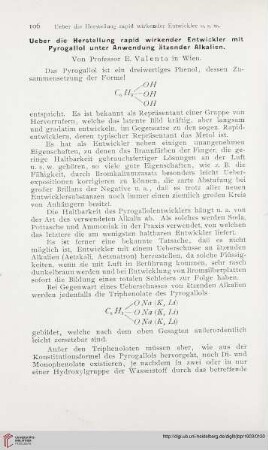 17: Ueber die Herstellung rapid wirkender Entwickler mit Pyrogallol unter Anwendung ätzender Alkalien