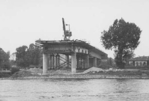 Bau Straßenbrücke Germersheim/Rhein