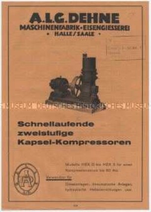 Schnellaufende zweistufige Kapselkompressoren