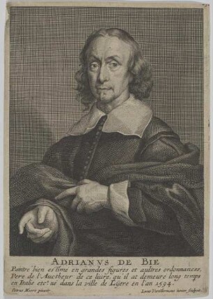 Bildnis des Adrianvs de Bie