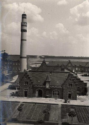 Städtisches Klinikum. Kesselhaus - Gebäude