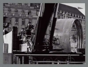Segment für den Tunnelbau, Leipzig