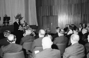 Bad Krozingen: Ansprache und Dank; Minister Seifriz