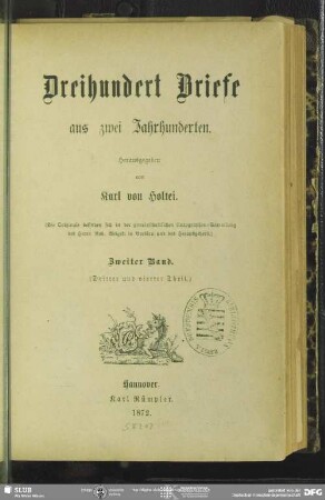 2: Dritter und vierter Theil