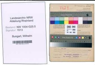 Entnazifizierung Wilhelm Bungart , geb. 27.05.1905 (Schreinermeister)