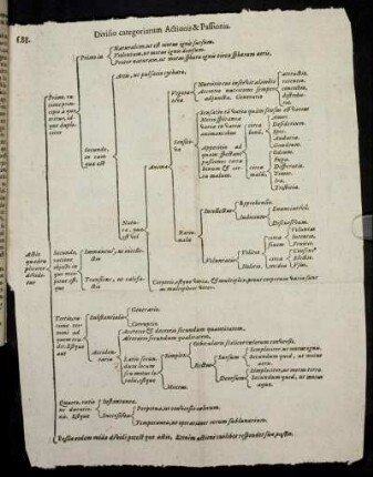 Divisio categoriarum Actionis & Passionis.